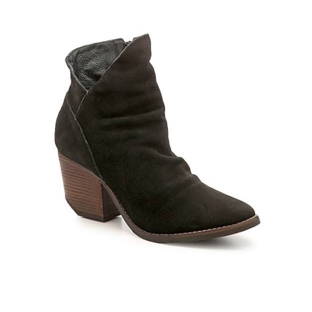 Matisse x Amuse Society Black SUEDE Booties
